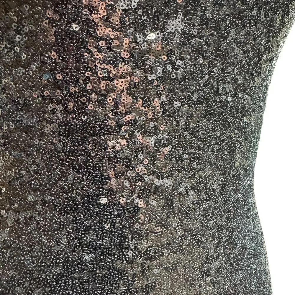 Windsor 05001-0522 Sequin Mini Dress Black Small
